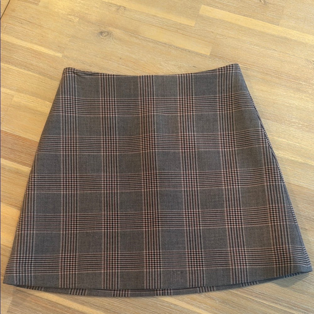 Plaid Aritzia Wilfred Skirt